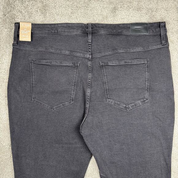 NWT Madewell High Rise Skinny Jeans 26W Black Starkey Wash Denim Plus Stretchy - Picture 12 of 16